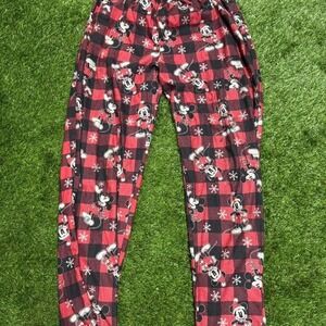 Mickey Mouse Holiday Pajama Pants – Size‎ M